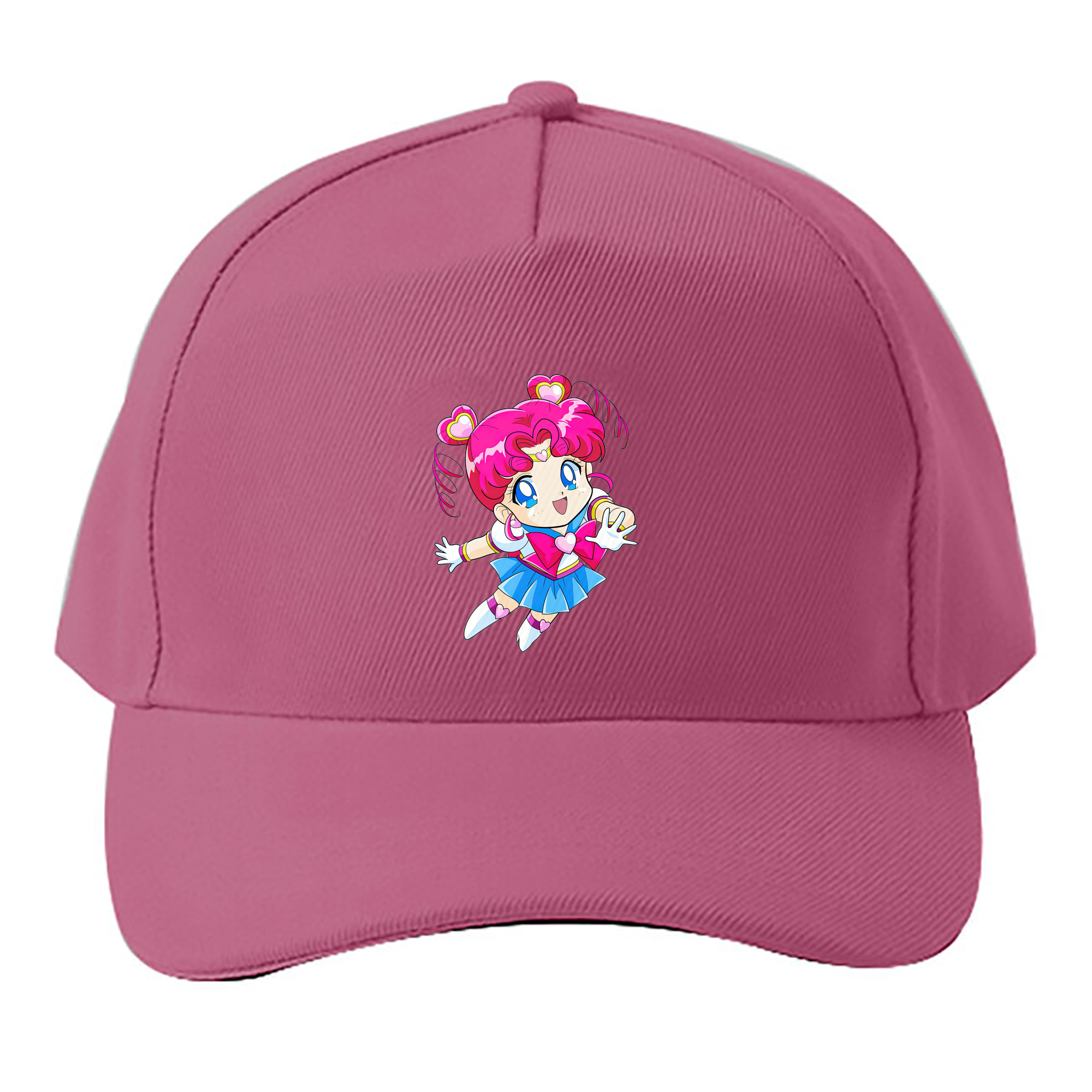 （画像用） 美少女戦士セーラームーン ちびうさ Sailor Moon Chibiusa Tsukino Usagi Small Lady Serenity ベースボールキャップ 綿100％ 男女兼用 帽子 スポーツ